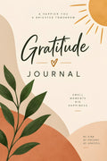 30-page printable gratitude journal PDF cover, KM PRINTS